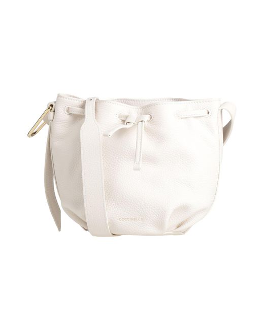 Coccinelle White Cross-Body Bags