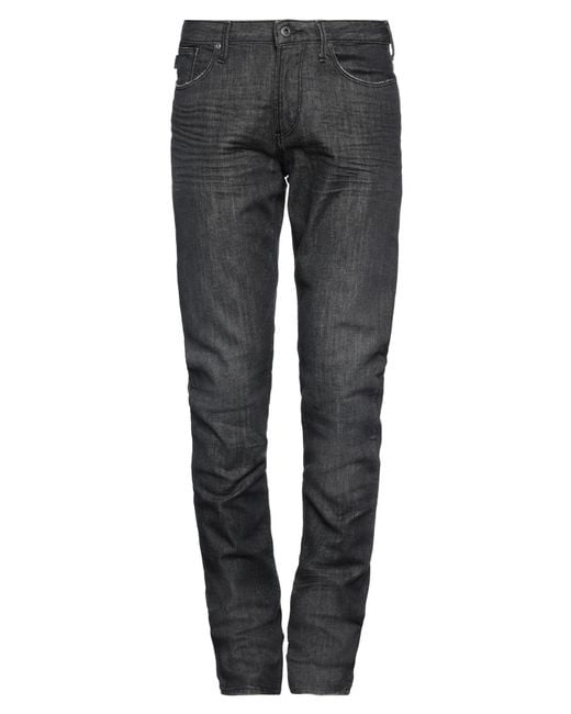 Emporio Armani Gray Jeans for men