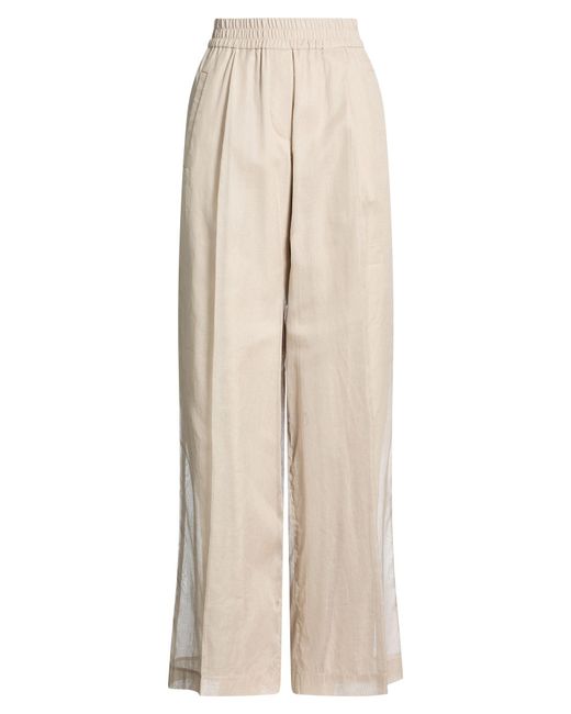 Brunello Cucinelli Natural Trouser