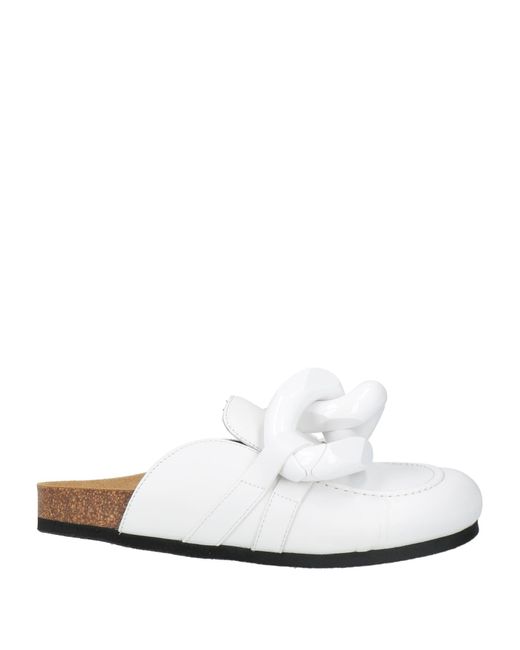 J.W. Anderson White Mules & Clogs