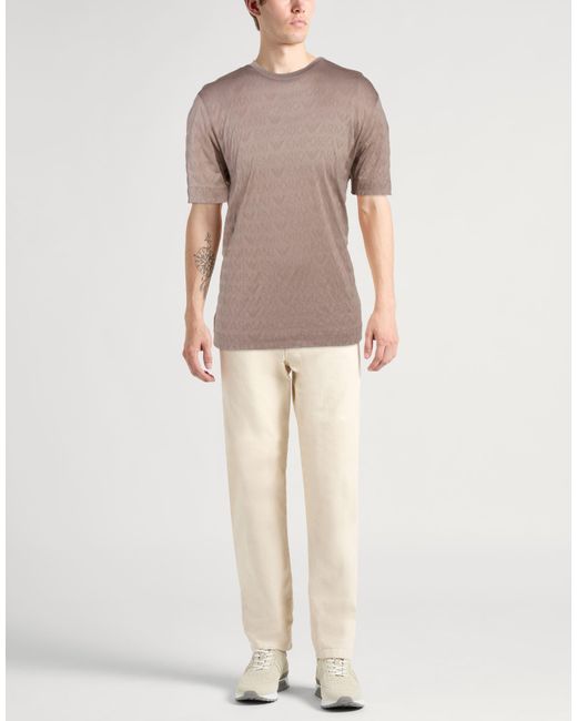 Emporio Armani Gray T-Shirt for men