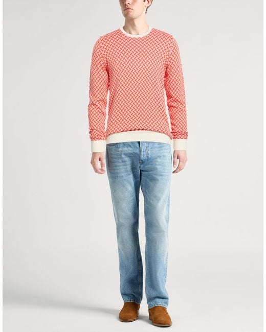 Drumohr Pink Jumper for men
