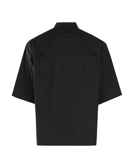 Y-3 Hemd in Black für Herren
