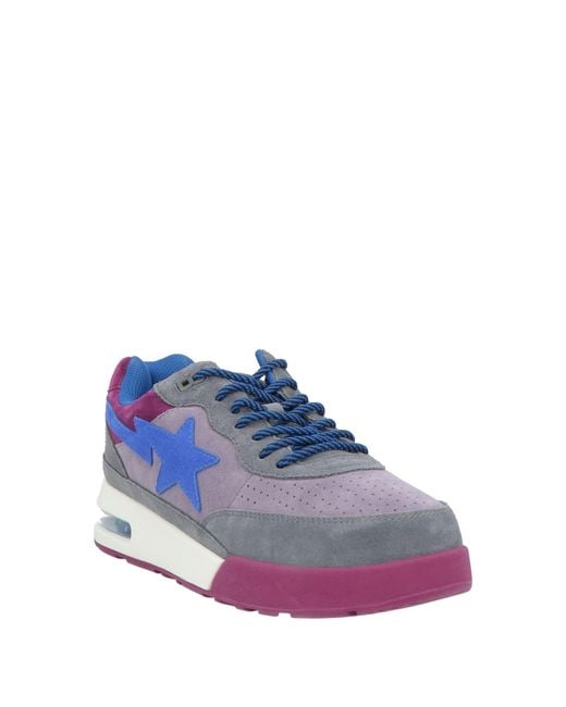 A Bathing Ape Blue Sneakers for men