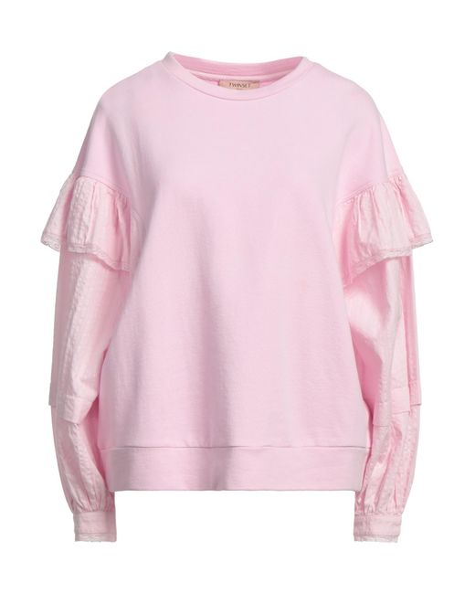 Twin Set Pink Sweatshirt