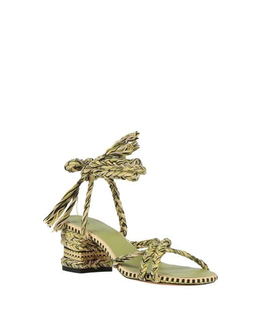 Amambaih Metallic Espadrilles