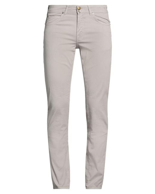 Briglia 1949 Gray Light Pants Cotton, Elastane for men