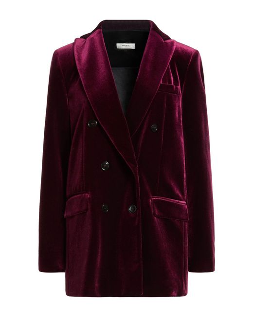 NINA 14.7 Purple Blazer Polyester, Elastane