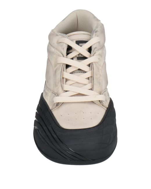 Givenchy Natural Sneakers Textile Fibers, Leather for men