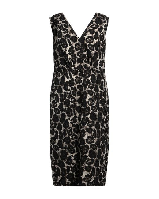 Clips Black Midi-Kleid