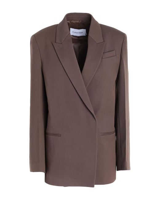 Calvin Klein Brown Blazer