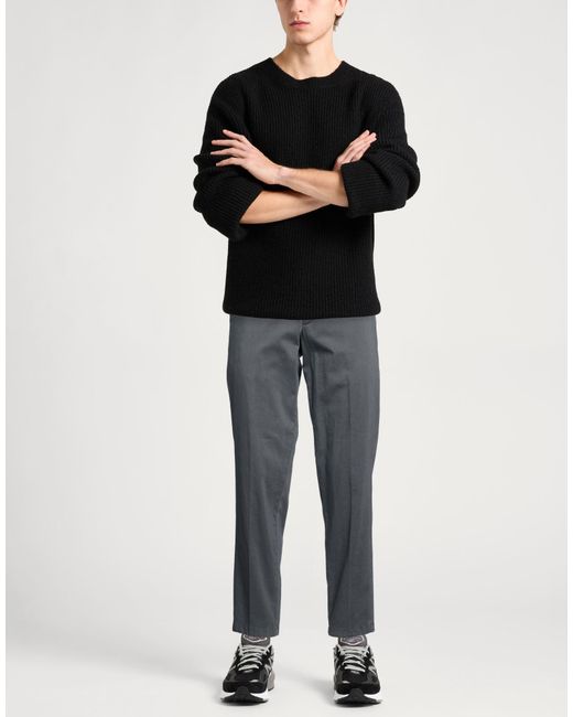 Isaia Gray Pants Cotton, Cashmere, Elastane for men