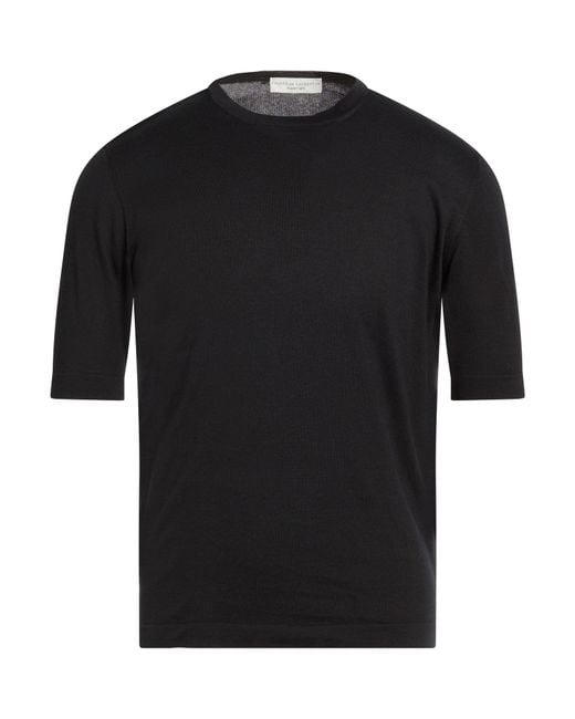 FILIPPO DE LAURENTIIS Black Sweaters for men