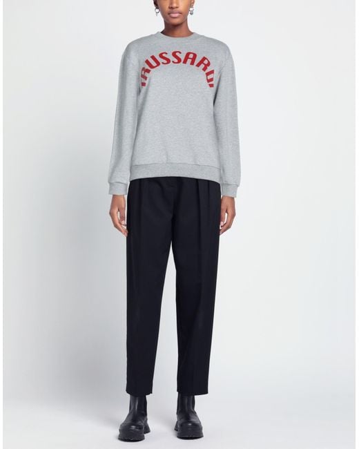 Trussardi Gray Sweatshirt