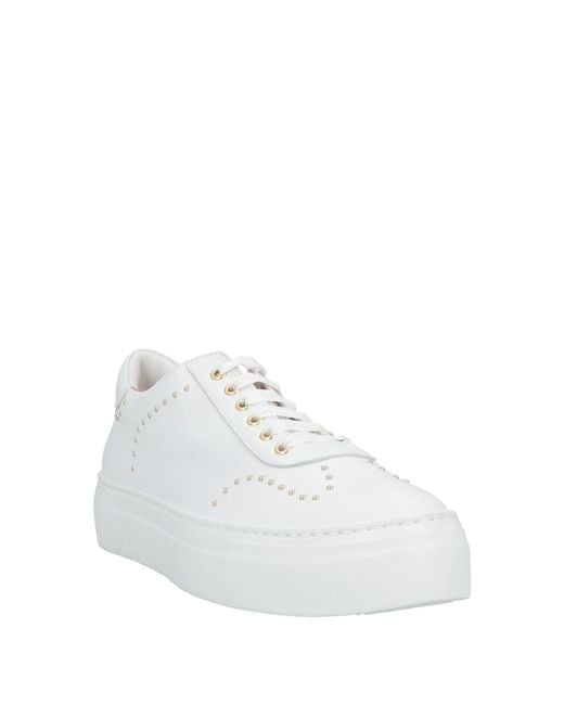 Agl Attilio Giusti Leombruni White Sneakers Leather