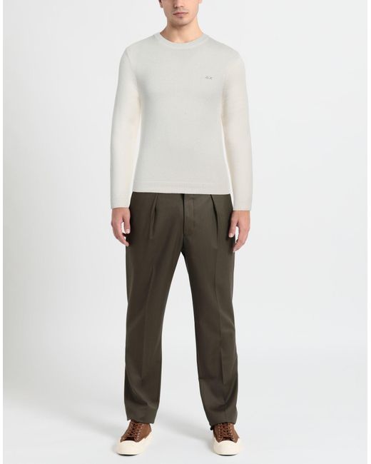 Sun 68 White Jumper for men