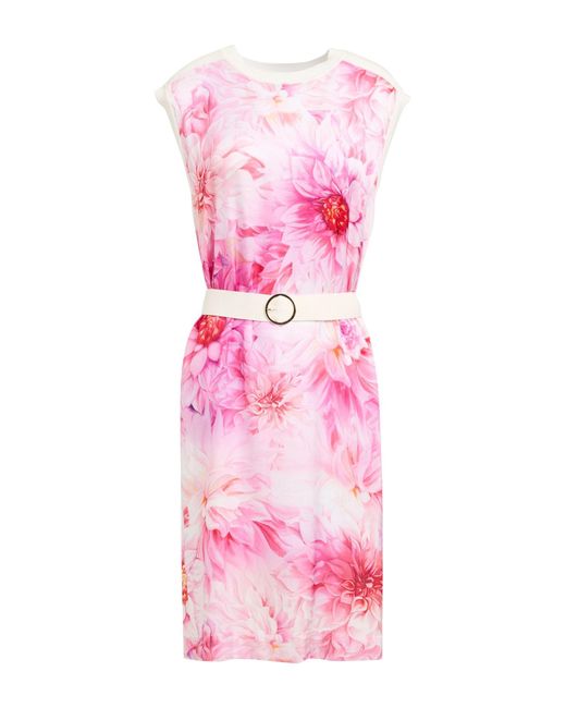 strapless open back dress Escada Bianca Dress Pastel Pink main image 0