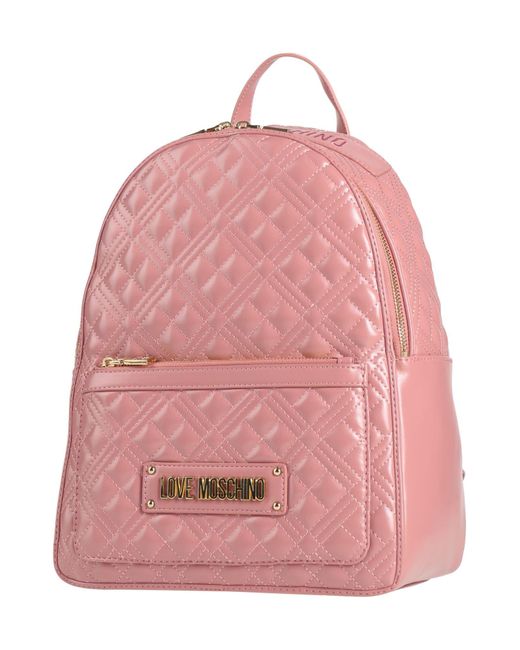 Love Moschino Pink Backpack