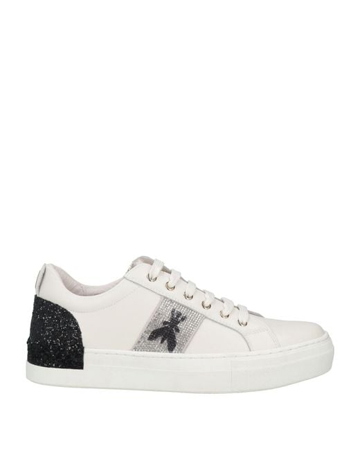 Patrizia Pepe White Girl Sneakers Calfskin