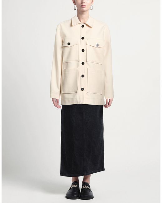 NINA 14.7 Natural Slate Jacket Polyester, Viscose, Wool