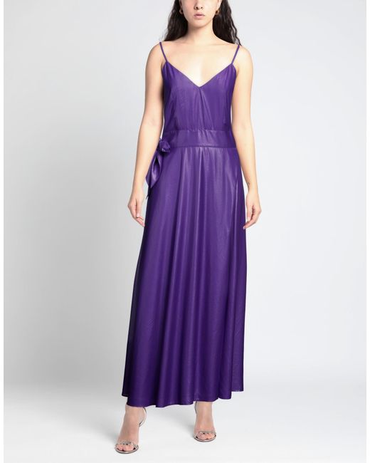 Marc Ellis Purple Maxi Dress