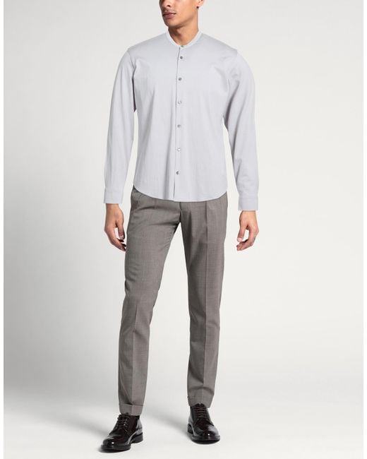 STEFAN BRANDT Blue Shirt Cotton for men