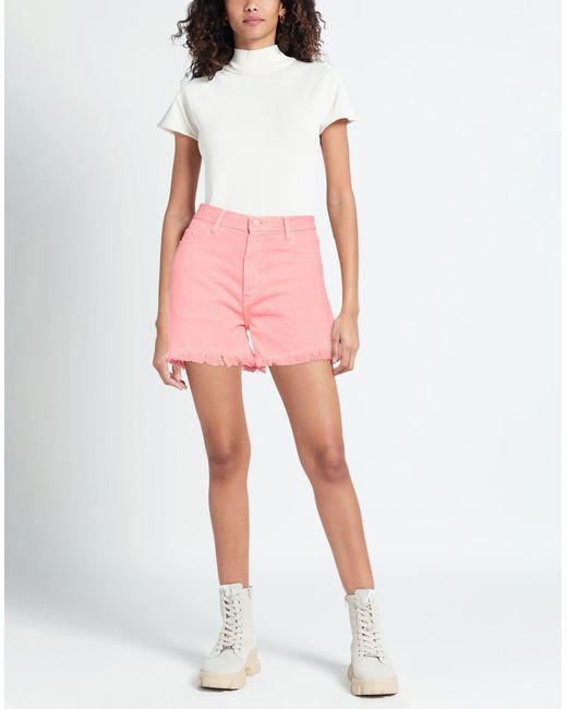 Jacob Cohen Pink Denim Shorts