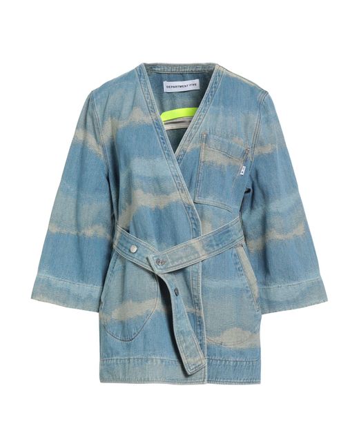 Department 5 Blue Jeansjacke/-Mantel