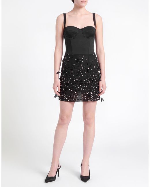 Robe Courte DES_PHEMMES en coloris Black