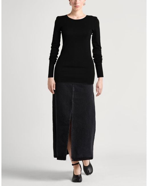 Rick Owens Black T-Shirt Cotton