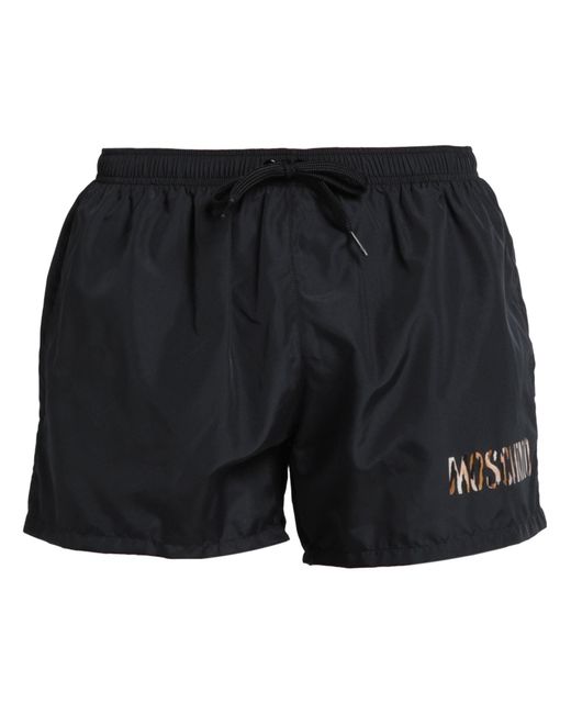 Moschino Black Swim Trunks for men