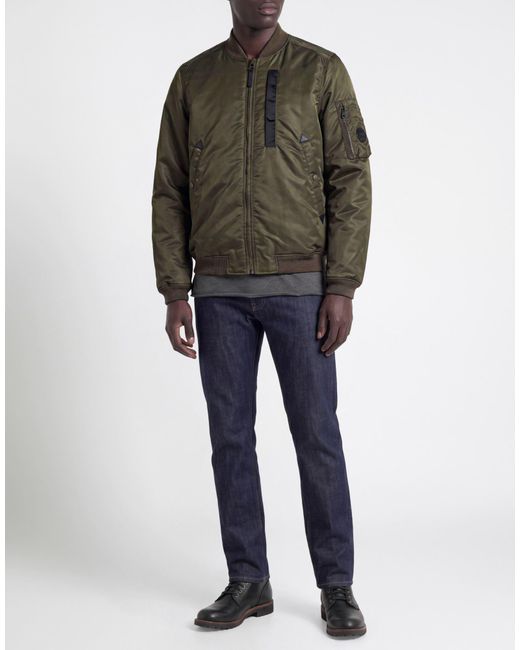 Spiewak Green Military Jacket Polyamide for men