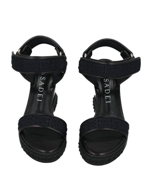 Casadei Black Sandals
