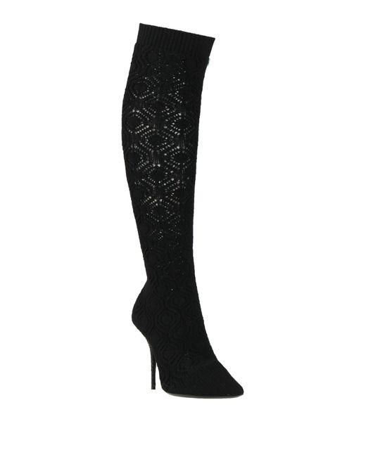 Dolce & Gabbana Black Stiefel