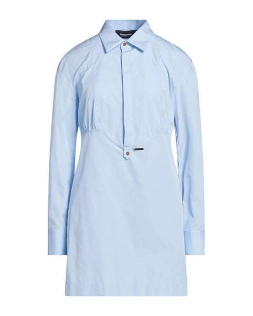 DSquared² Blue Mini Dress