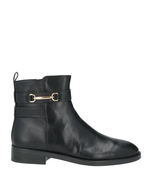 MICHAEL Michael Kors Black Ankle Boots Leather