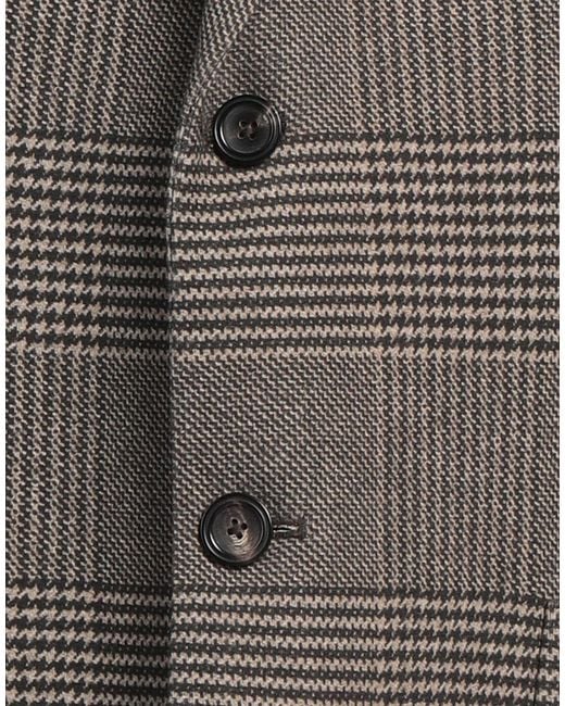 Circolo 1901 Gray Blazer Cotton, Elastane for men