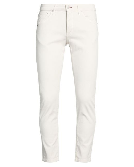 Daniele Alessandrini White Pants for men
