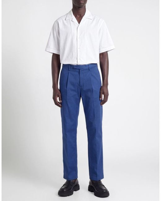 Boglioli Blue Trouser for men