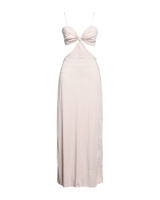Eugenia Fernandez Natural Maxi-Kleid