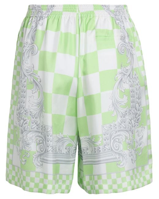 Versace Green Shorts & Bermuda Shorts for men