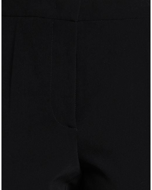 Moschino Black Pants Polyester, Polyurethane