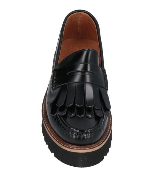 Docksteps Black Loafers