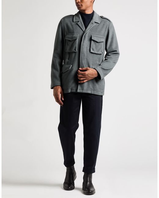 Boglioli Gray Jacket Cashmere for men