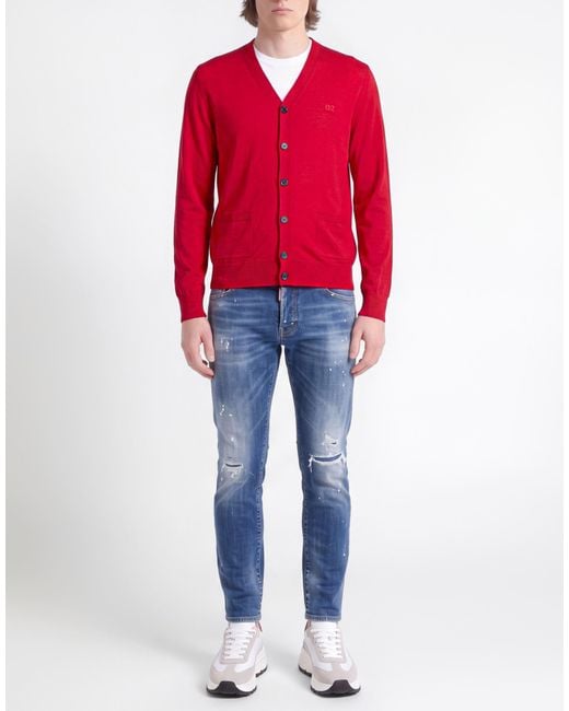 Rebecas DSquared² de hombre de color Red