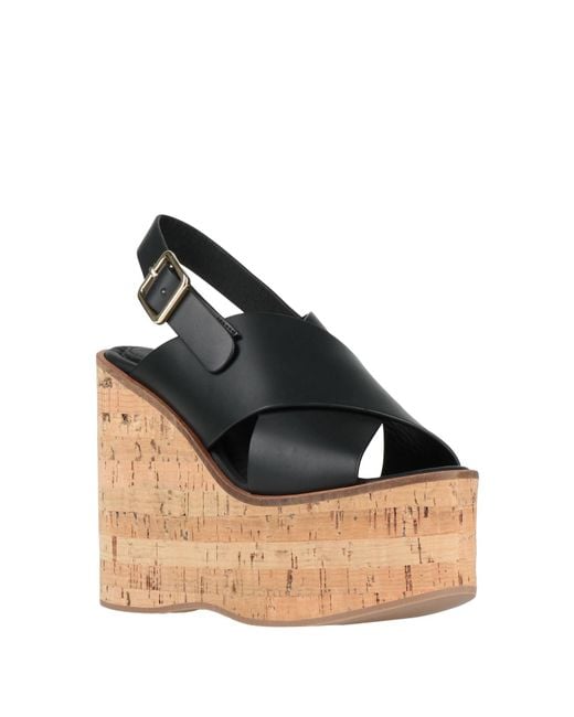 Paloma Barceló Blue Sandals Cow Leather
