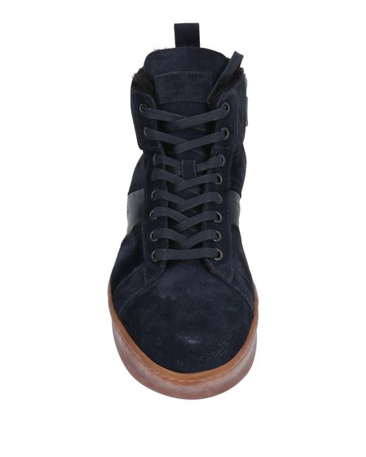 Corvari Blue Sneakers Leather for men