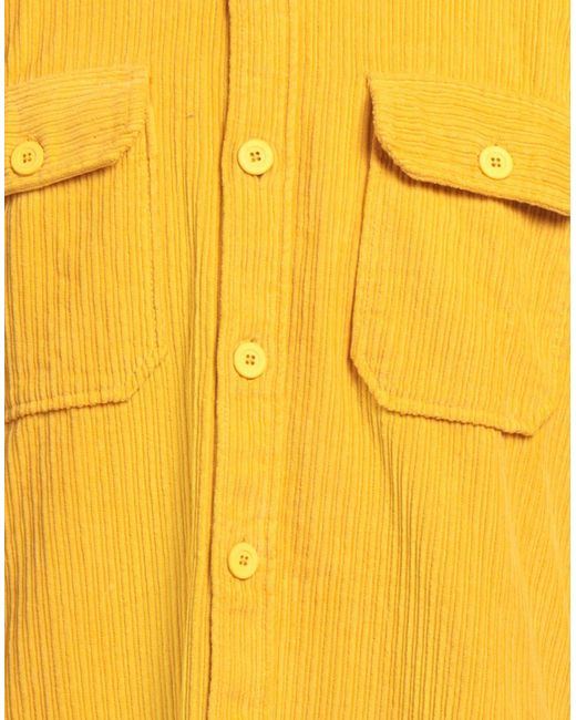 Altemflower Yellow Shirt Cotton for men