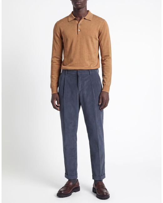 Daniele Alessandrini Blue Trouser for men