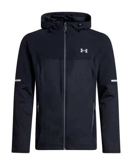 Under Armour Blue Jacket Polyester, Elastane for men